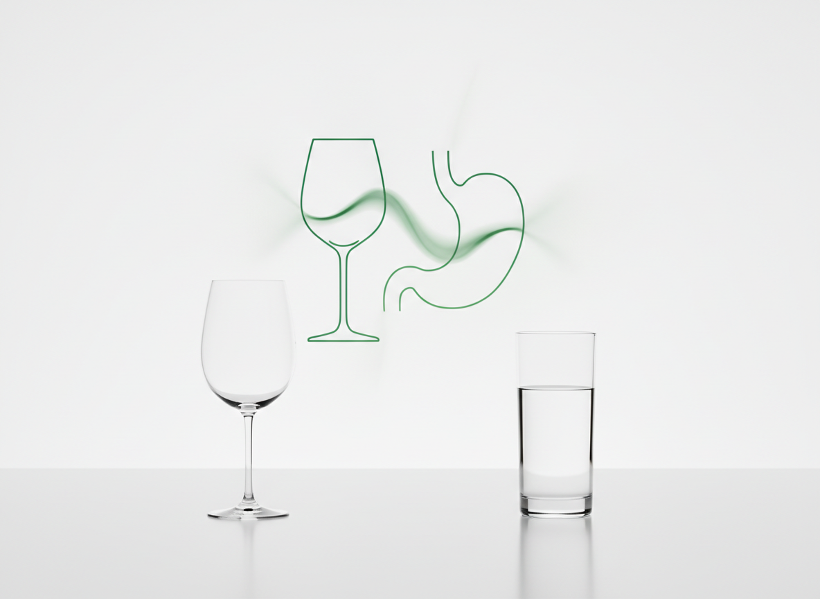 Why does alcohol hit harder (or taste worse) on a GLP-1?
